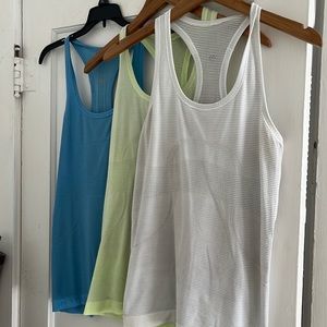 Lululemon tank. Set of 3